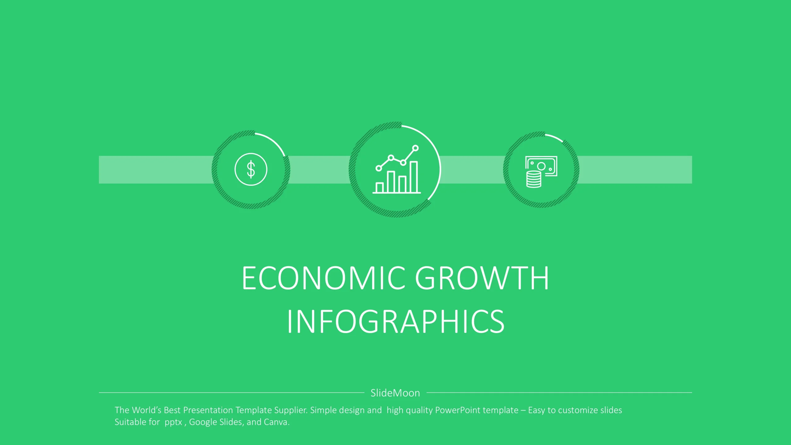 Economic Growth Infographics Presentation Template 1 Economic Growth Template Cover Scaled