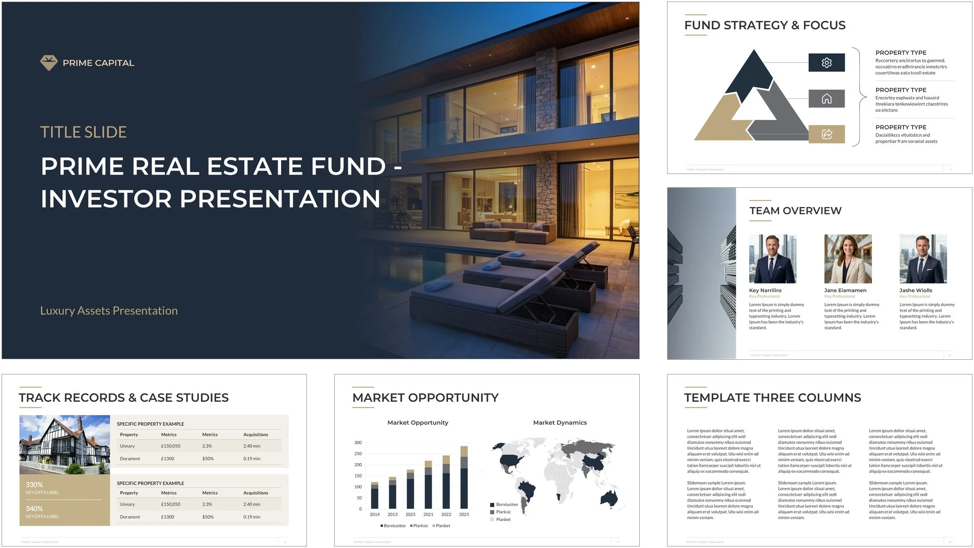 Elegant Real Estate Investor Presentation Template 14 real-estate-presentation-template-preview-slides