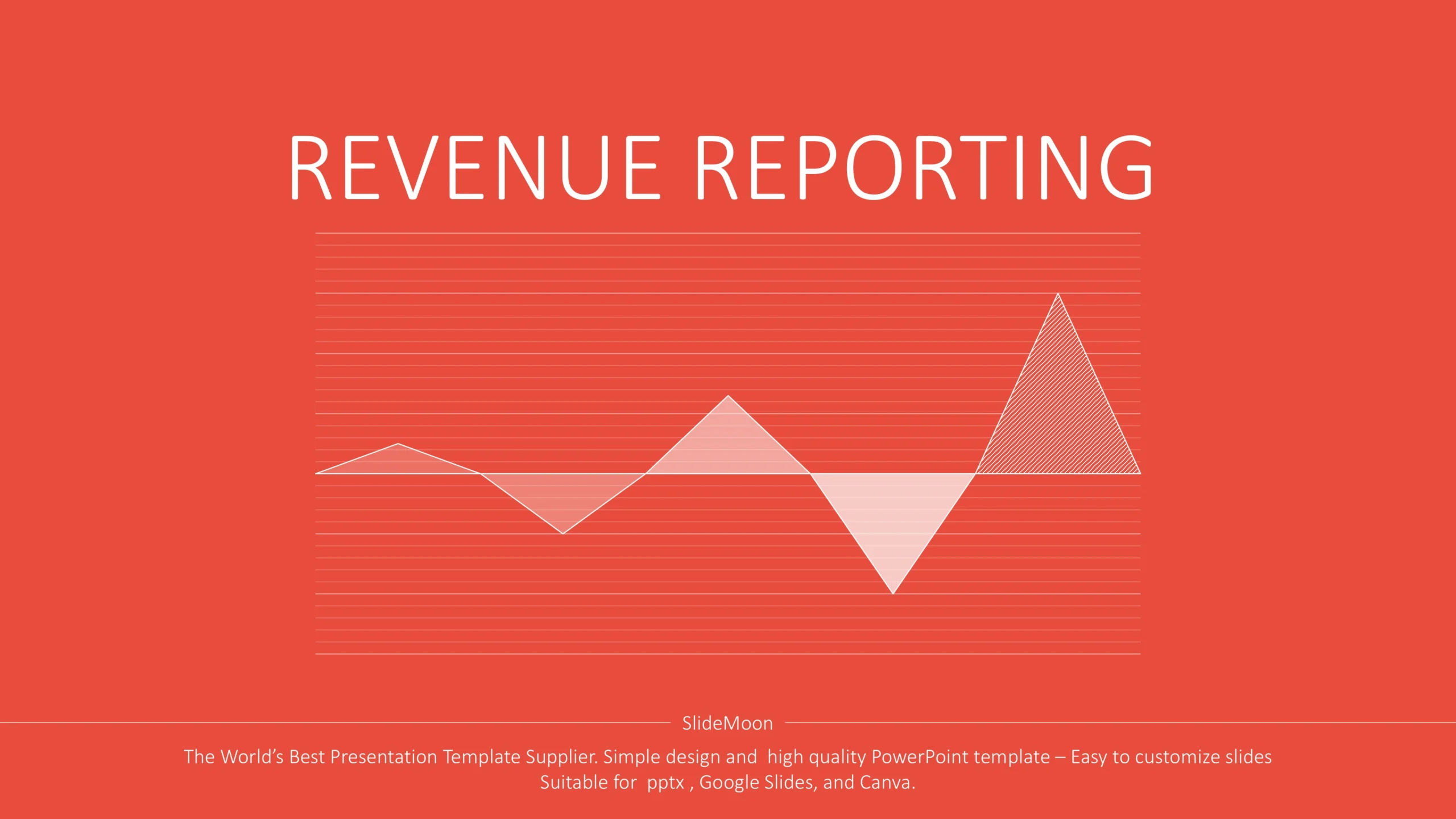 Revenue Reporting Presentation Template - Google Slides, PowerPoint & Canva 1 Revenue Reporting Template Cover Scaled