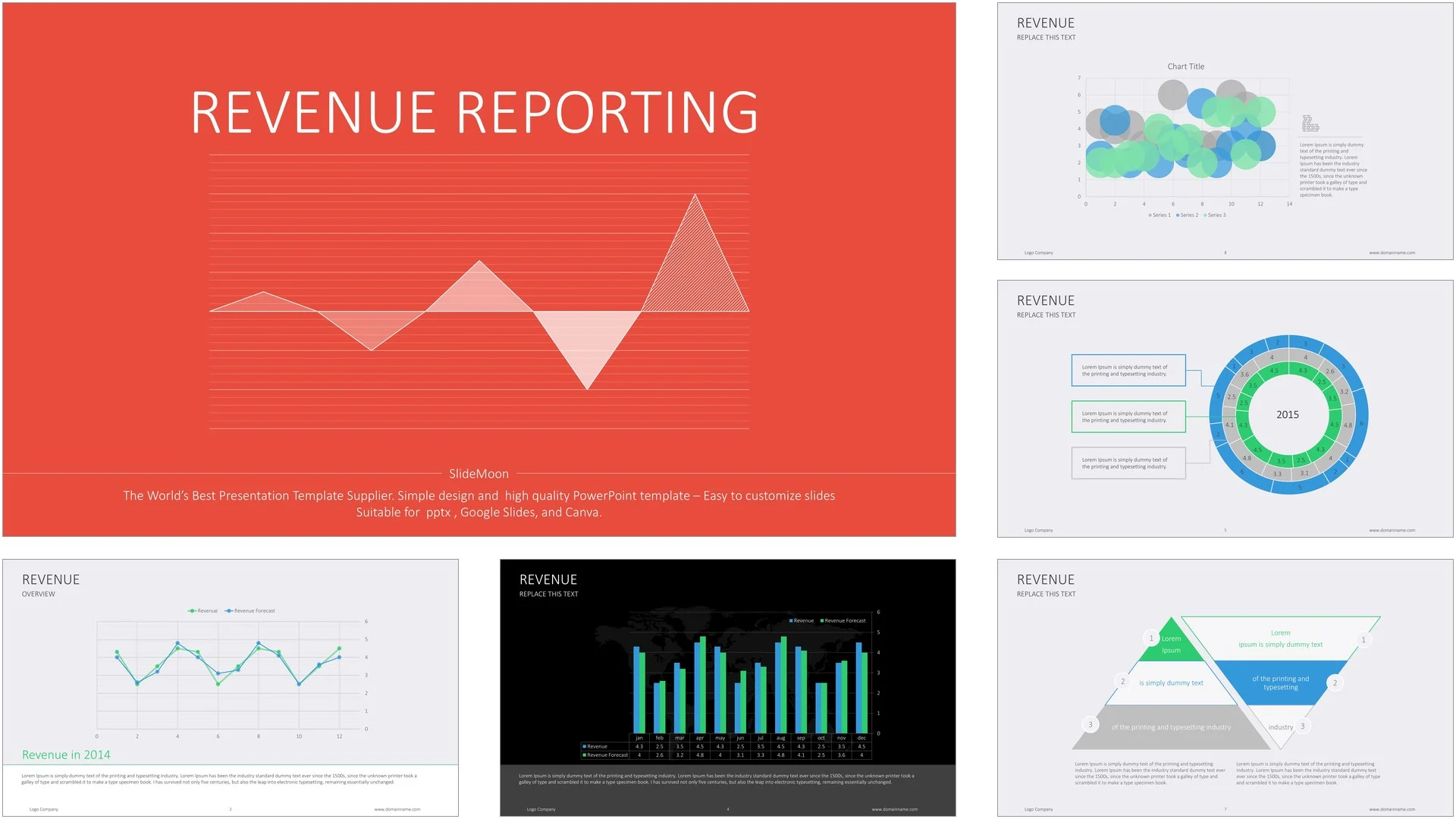Revenue Reporting Presentation Template - Google Slides, PowerPoint & Canva 10 revenue-reporting-template-preview-slides
