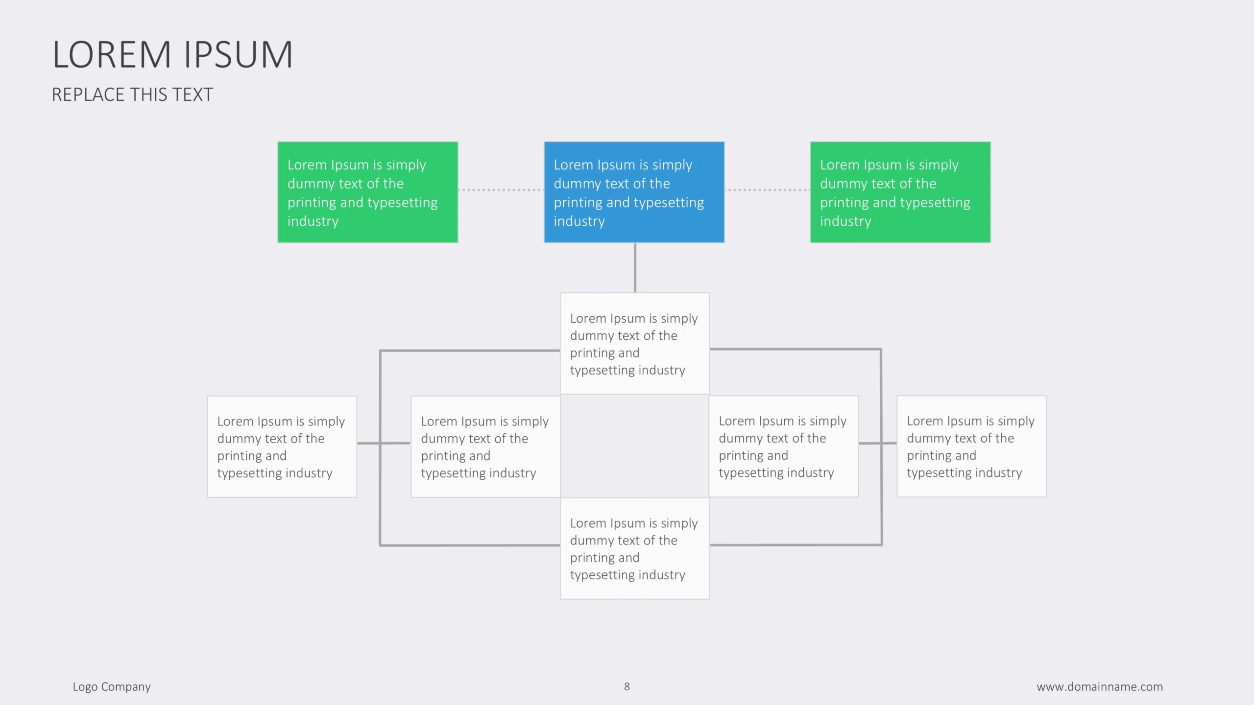 Modern Planning Presentation Template 8 Strategic Planning Slides Process Diagram Scaled
